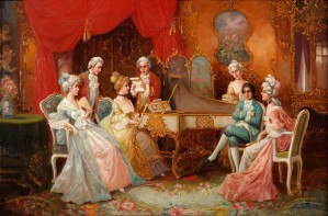 An evening with piano music